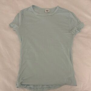 Aritzia Light Blue Short Sleeve Tee